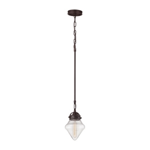 Gramercy 1 Light Pendant in Oil Rubbed Bronze