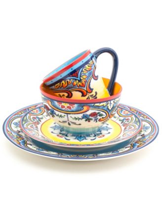 Zanzibar 16 Pc. Dinnerware Set, Service for 4