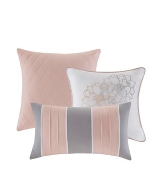 Lola Floral Print 7-Pc. Comforter Set, King