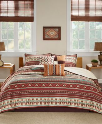 Madison Park - Taos 6-Pc King/Cal King Coverlet Set