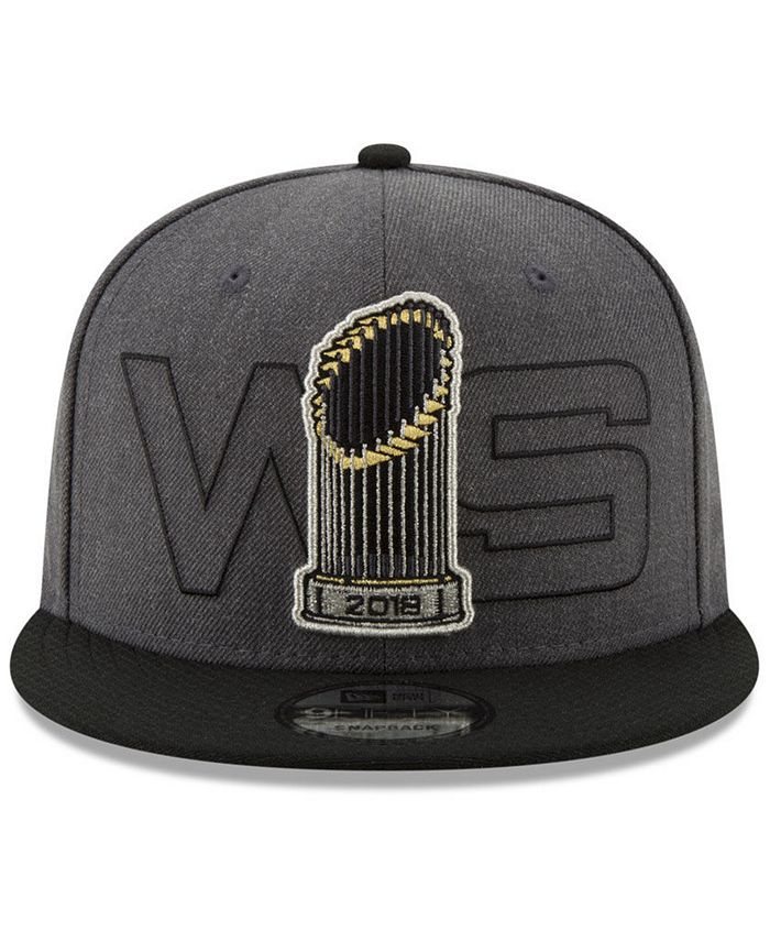 MLB Wool Red Sox Black 9FIFTY A-Frame Snapback Cap