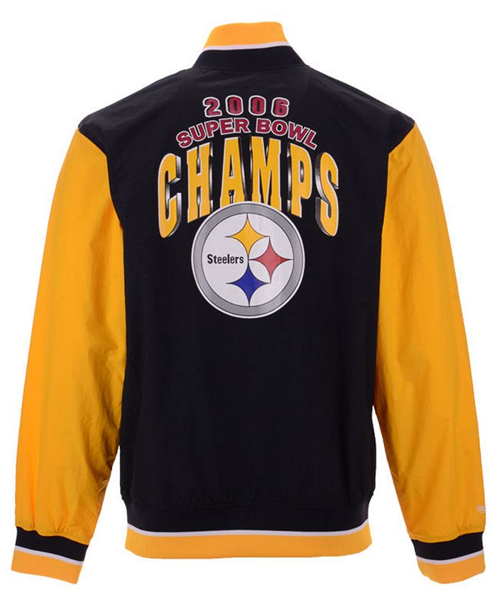 steelers 6 time super bowl jacket