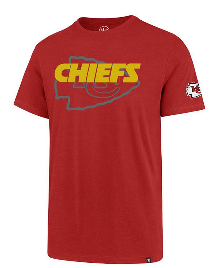 '47 Brand Men's Kansas City Chiefs Two Peat Super Rival T-Shirt - Macy's