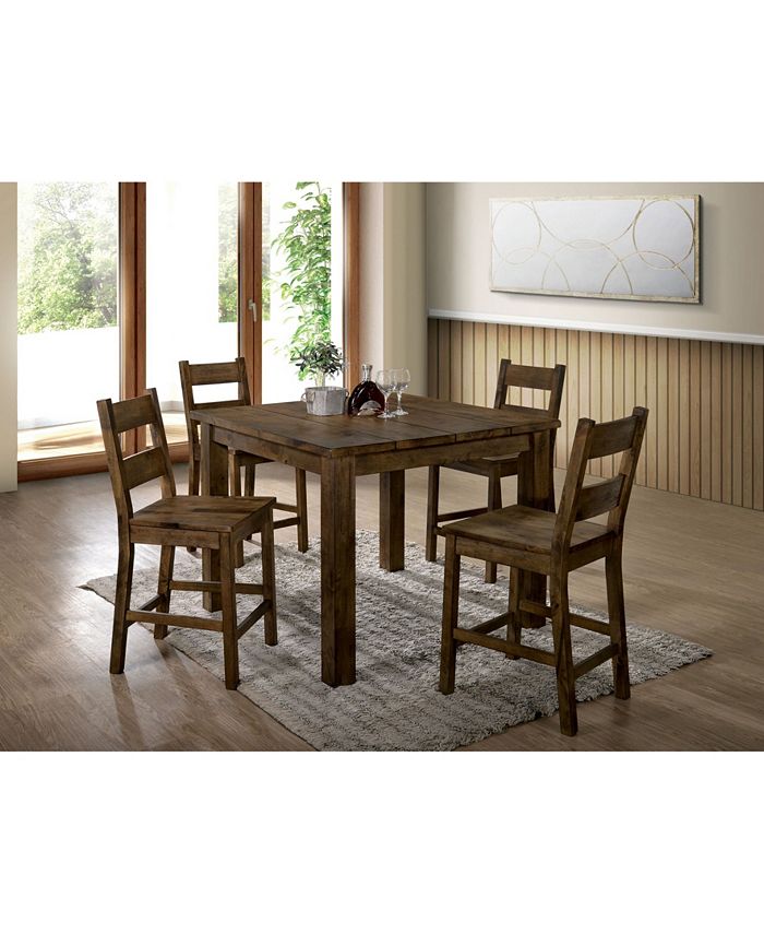 Furniture of America Belton II Counter Height Dining Table - Macy's
