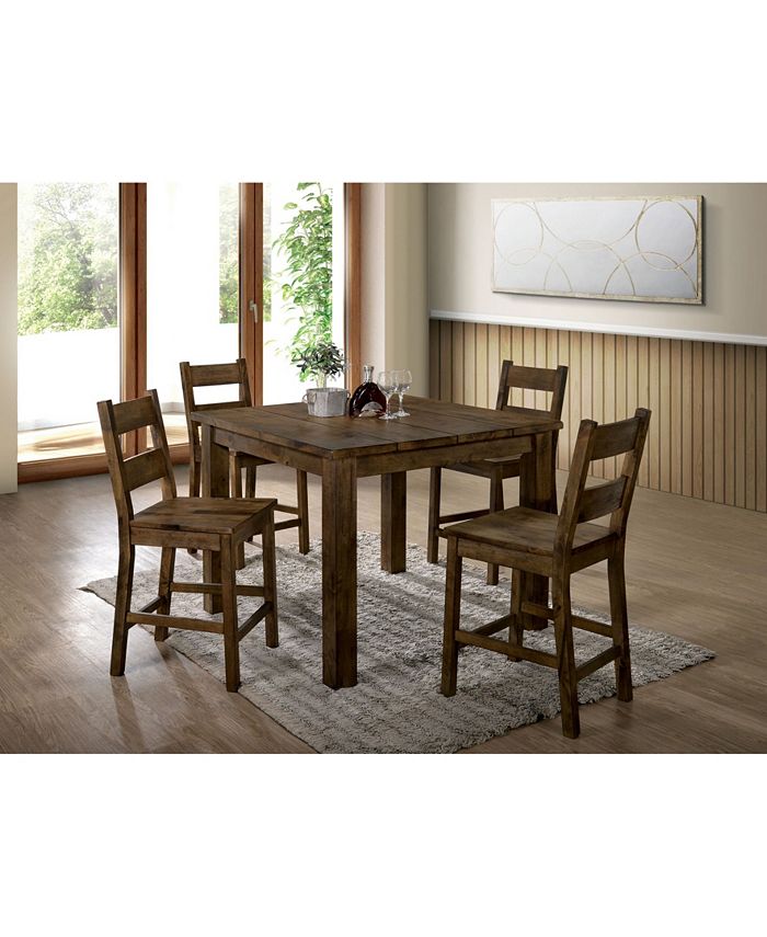 Furniture of America Belton II Counter Height Dining Table Macy's