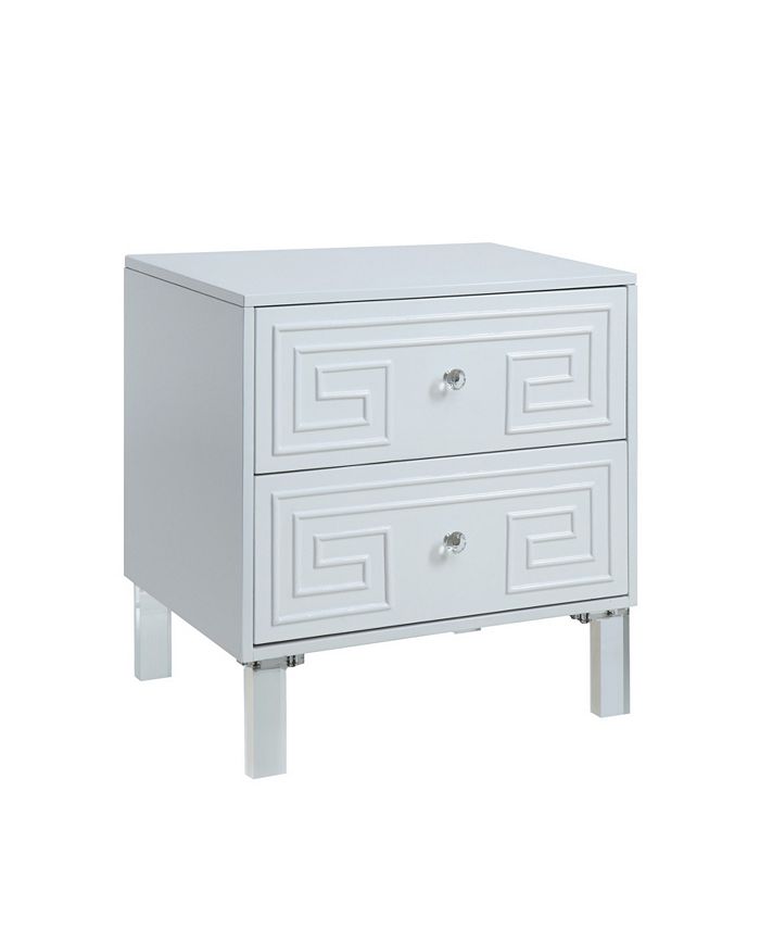 Furniture of America Genie Contemporary End Table - Macy's