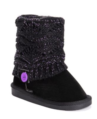 Muk Luks Muk Luk Girl's Patti Boots - Macy's