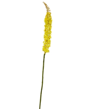 Nearly Natural 48" Foxtail Artificial Flower, Set Of 3 In Yellow