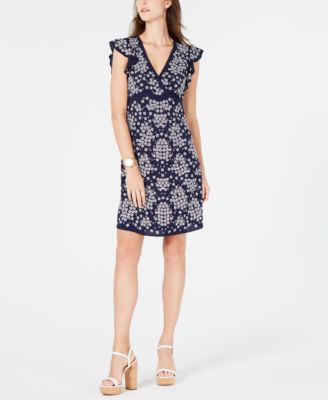 Michael Kors - Embossed Flower Dress