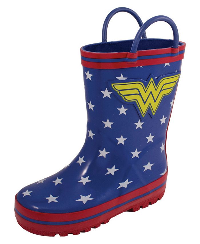 Trimfoot Marvel Youth Wonder Woman Rain Boot - Macy's