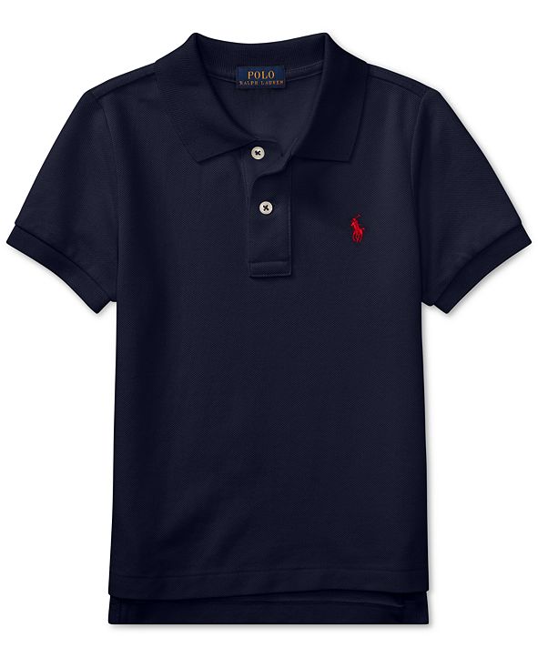 Polo Ralph Lauren Toddler Boys Pique Polo & Reviews Shirts & Tops