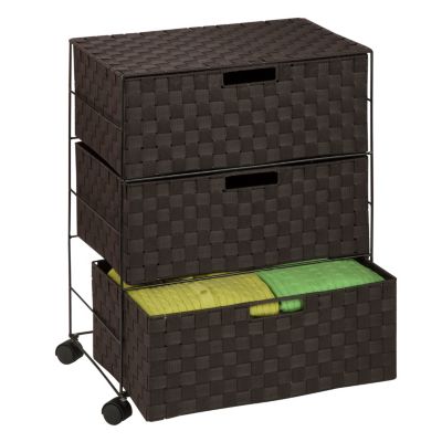 Honey Can Do - 3-Drawer Rolling Chest