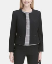 Black Dressy Womens Blazers Blazer Jackets Macy s
