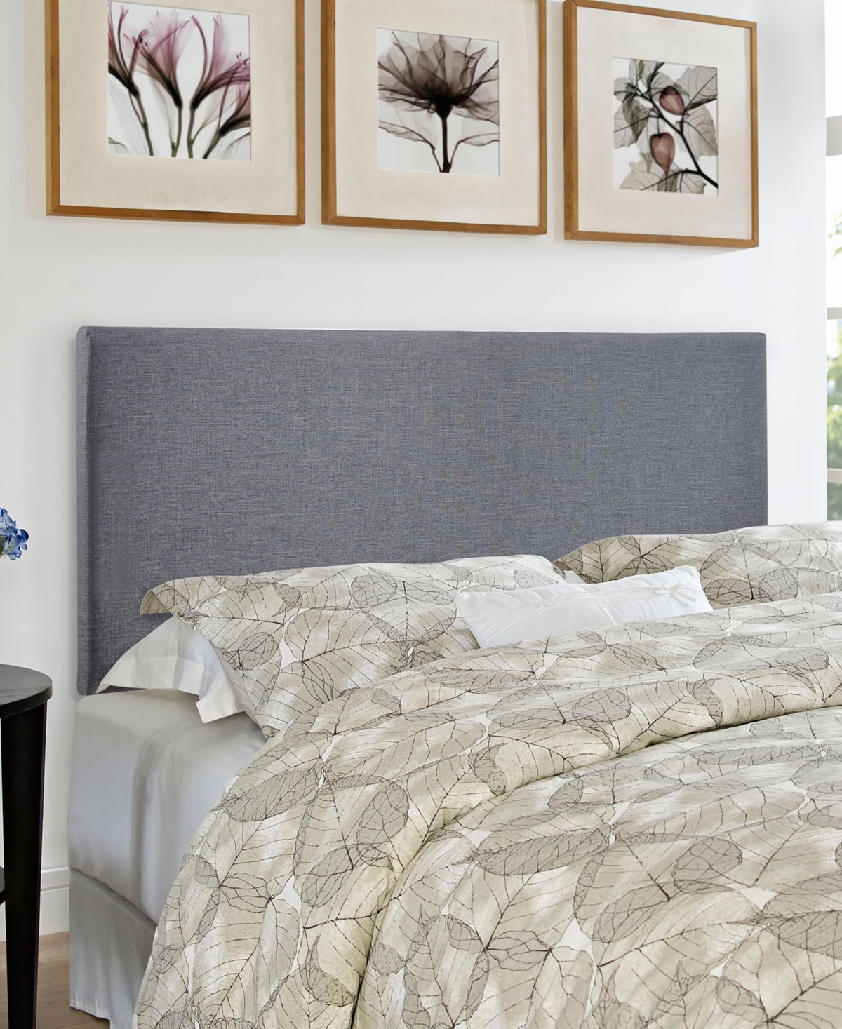 MODWAY REGION QUEEN UPHOLSTERED FABRIC HEADBOARD