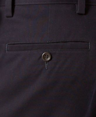 Men's Easy Straight Fit Khaki Stretch Pants