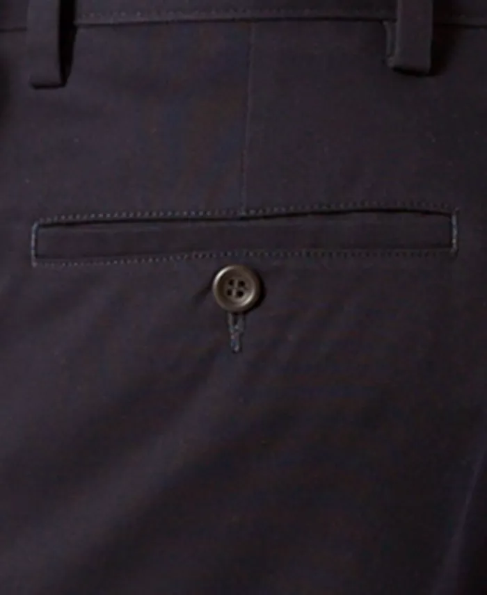 Men's Easy Straight Fit Khaki Stretch Pants - thumbnail 5