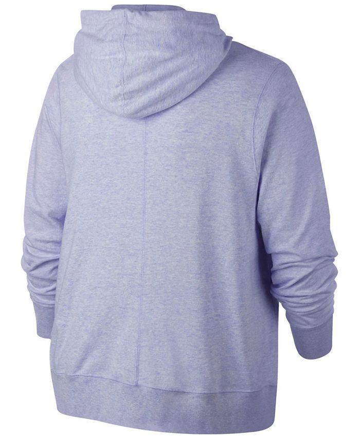 Nike Plus Size Gym Vintage Hoodie - Macy's