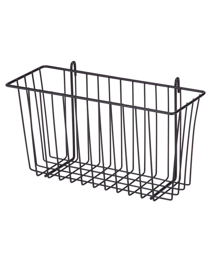 Honey Can Do Black Wire Shelving Basket Macy's