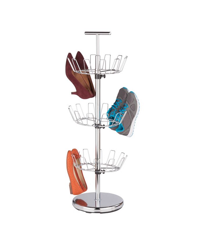 Honey Can Do 3Tier Revolving Shoe Tree, Chrome Macy's