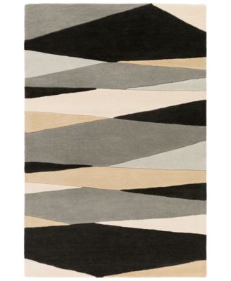 Surya - Forum FM-7205 Black 7'6" x 9'6" Area Rug