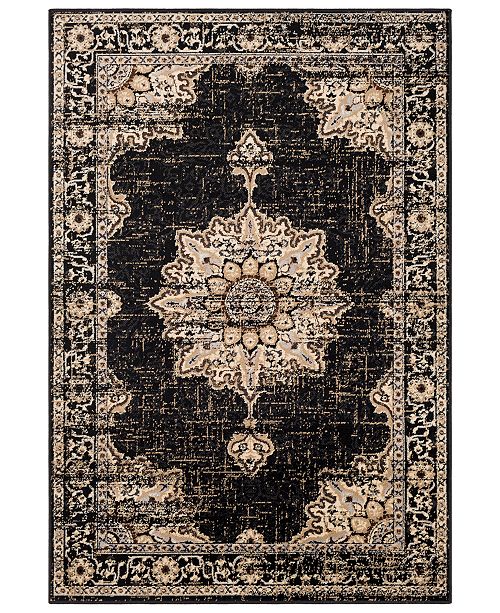 Abbie Allie Rugs Paramount Par 1089 Black 8 10 X 12 9 Area Rug Reviews Rugs Macy S