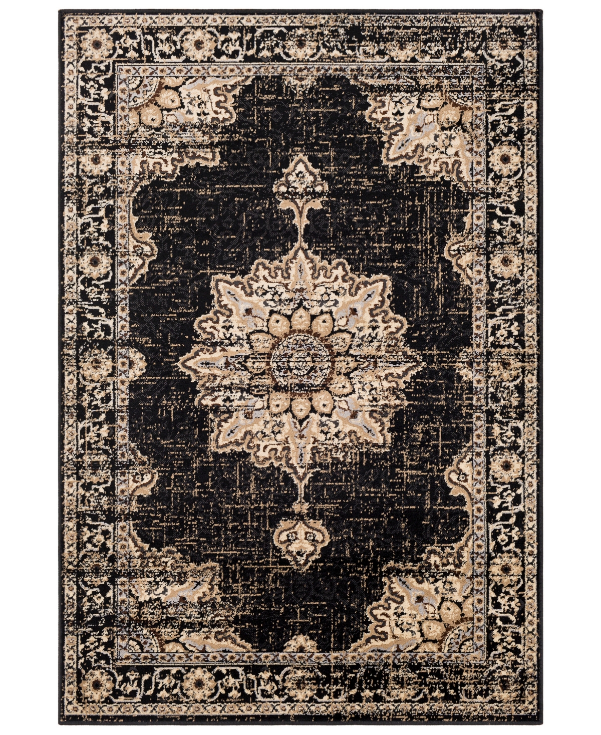 Abbie & Allie Rugs Paramount Par-1089 8'10" X 12'10" Area Rug In Black