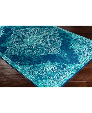 Abbie & Allie Rugs - Paramount PAR-1098 Teal 8'10" x 12'9" Area Rug