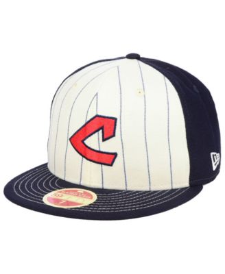 New Era Cleveland Indians Vintage Front 59FIFTY Fitted Cap - Macy's