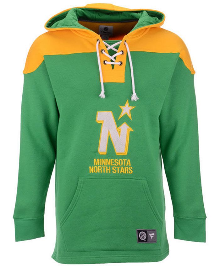 Majestic Men s Minnesota North Stars Breakaway Lace Up Hoodie Macy s