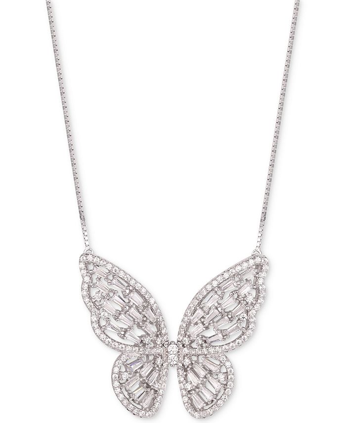 Macys butterfly outlet necklace