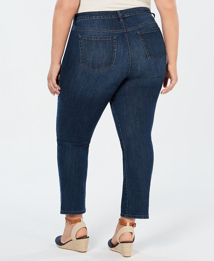Style & Co Plus Size Cotton Boyfriend Jeans, Created for Macy's - Macy's