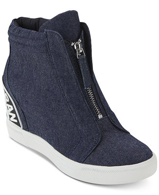 DKNY Women&#39;s Connie Wedge Sneakers, Created For Macy&#39;s & Reviews - Athletic Shoes & Sneakers ...