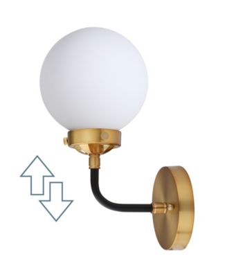 Caleb 1-Light Brass Wall Sconce