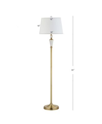Harper Crystal or Metal Led Floor Lamp