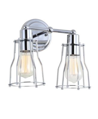 Evelyn 2-Light Metal Vanity Light