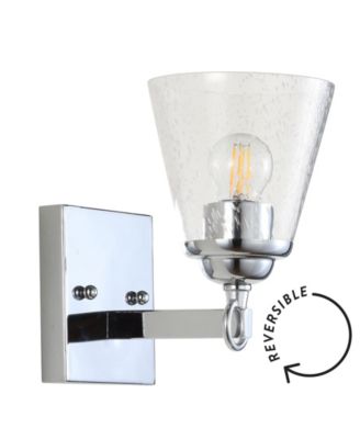 Marion Hurricane Metal, Glass Vanity