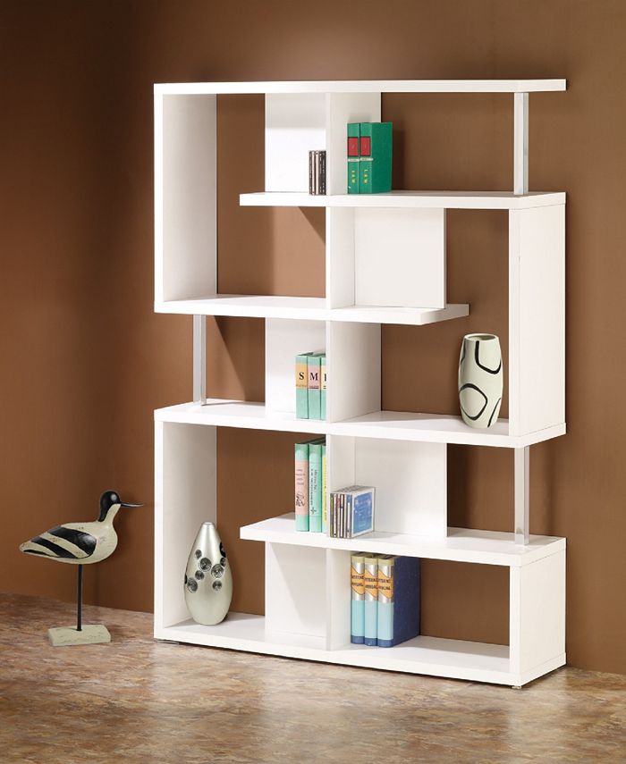 Coaster Home Furnishings Dexter Five Tier Double Bookcase Macy s