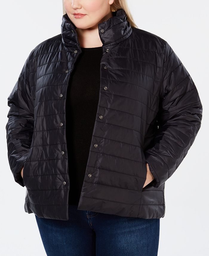 Eileen fisher recycled discount nylon down jacket