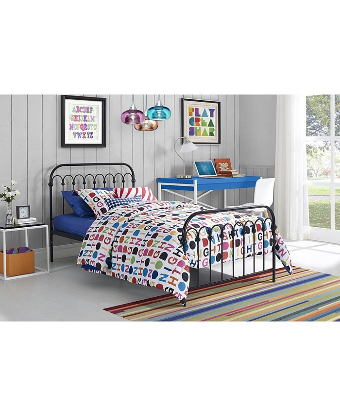 Novogratz bright pop shop metal bed