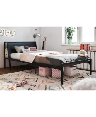Novogratz Collection - The Hideaway Storage Bed in Black