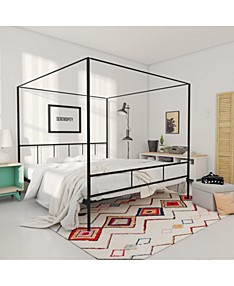 canopy bed king frame for sale