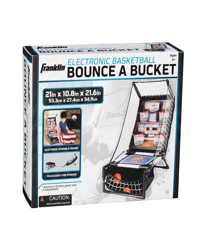 Franklin Sports Electronic Basketball Bounce Junior Macy's