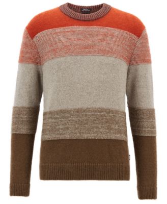 Hugo Boss - Men's Textured Striped Sweater