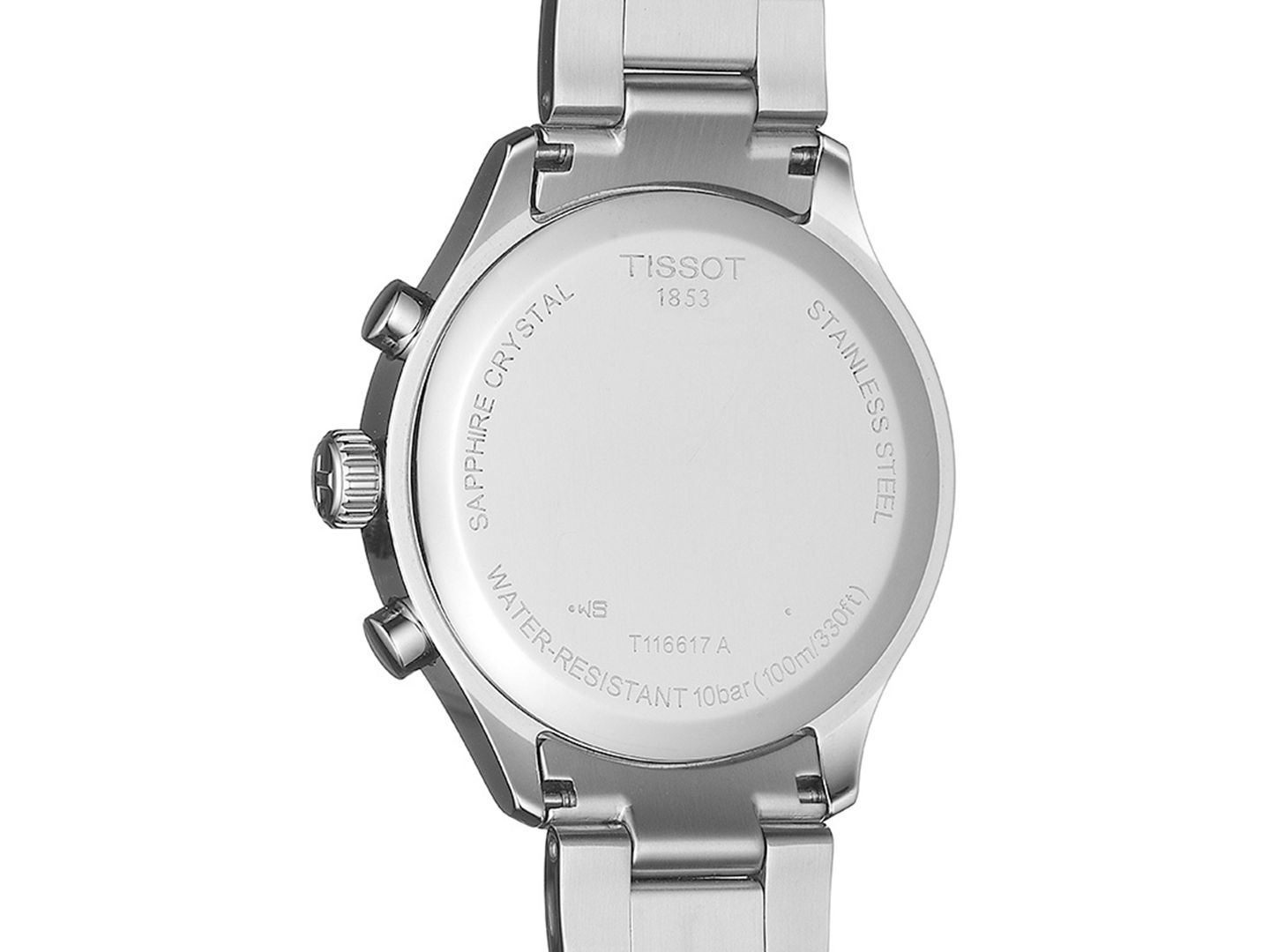Мужские часы Tissot Swiss Chronograph Chrono XL Classic T-Sport Stainless Steel Bracelet Watch 45mm — фото 4
