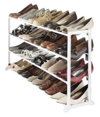 Whitmor - 20-Pair Floor Shoe Stand