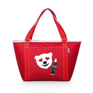 Picnic Time Oniva By  Coca-cola Emoji Topanga Cooler Tote In Red