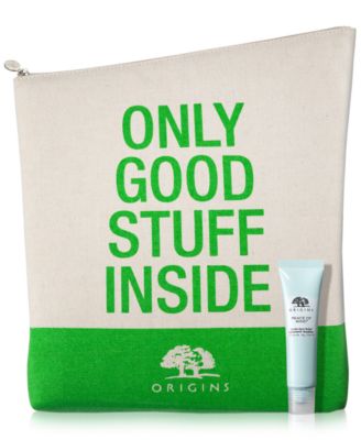 Macy's - Receive a FREE Peace of Mind and Folded over bag with any $65 Origins Purchase