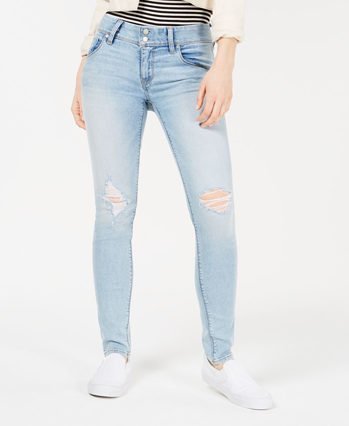 Hudson Jeans Collin Ripped Skinny Jeans & Reviews - Jeans - Juniors ...