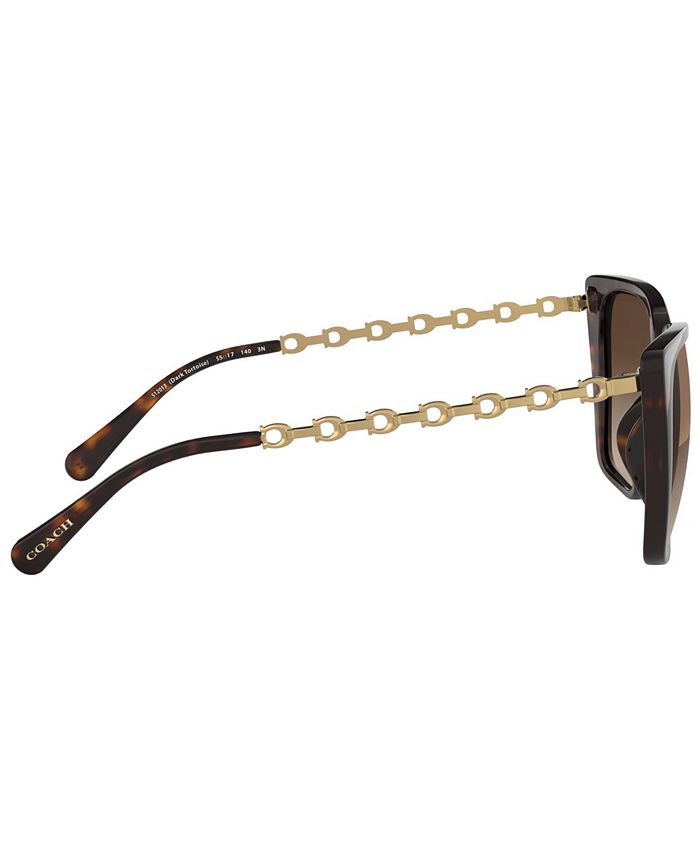 COACH Sunglasses, HC8256U 55 L1066 Macy's