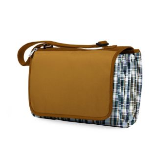 Oniva® by Picnic Time English Plaid & Camel Blanket Tote Outdoor Picnic Blanket - Macy's